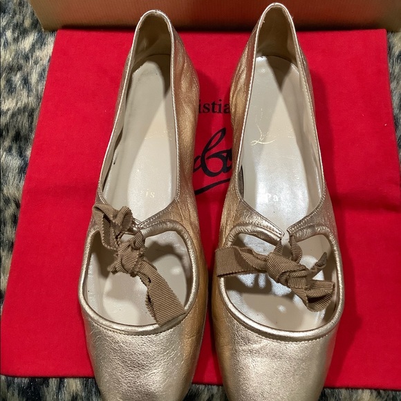 LOUBOUTIN SPARTA RITA BALLET FLATS - Picture 2 of 13